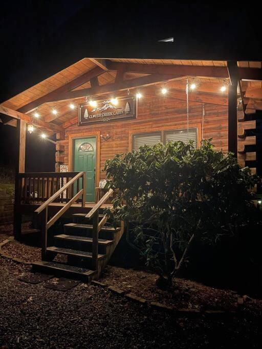 Cozy Creekside Cabin Waynesville Exterior foto